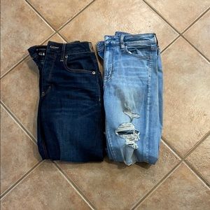 American Eagle “Super Stretch” and “Stretch” Jeans
